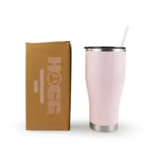30oz Hogg Tumblers(Engraved) - Light Pink