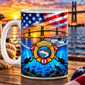 SPFD- 15oz Ceramic Coffee Mug - 11
