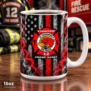 SPFD- 15oz Ceramic Coffee Mug - 12