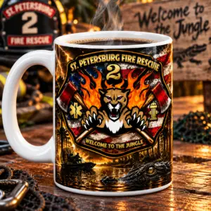 SPFD- 15oz Ceramic Coffee Mug - 2
