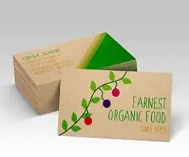 Business Cards -Brown Kraft