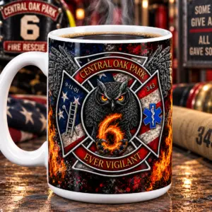 SPFD- 15oz Ceramic Coffee Mug - 6