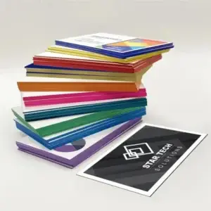 Business Cards Edge Painted