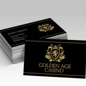 Business Cards Raised Foil
