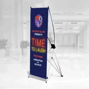 X-Style Collapsible Outdoor Banner Stands