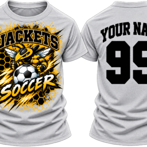 Upperman T-Shirts-Soccer - Ash