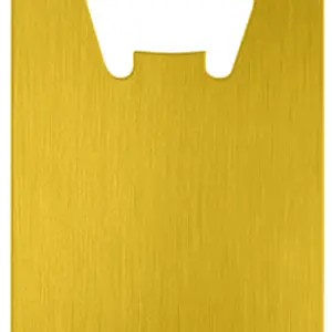 Credit Card Bottle Opener - Yellow
