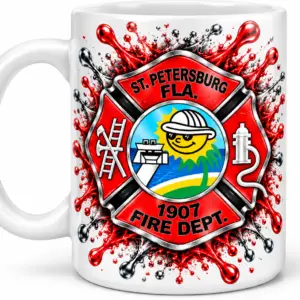SPFD- 15oz Ceramic Coffee Mug - Sun
